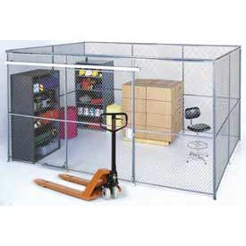 E-SERIES COMPONENTS- 4W x 8H Slide Door HESD408, Welded Wire Partitions & Security Cages, Welded, Wire , Partitions, & Security ,Cages, Welded Wire, Partitions &, Security Cages, Pre-Engineered Wire Cages, wire cages, E-series Components